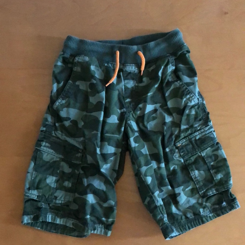 Boys Circo S (6/7) camo cotton cargo shorts
